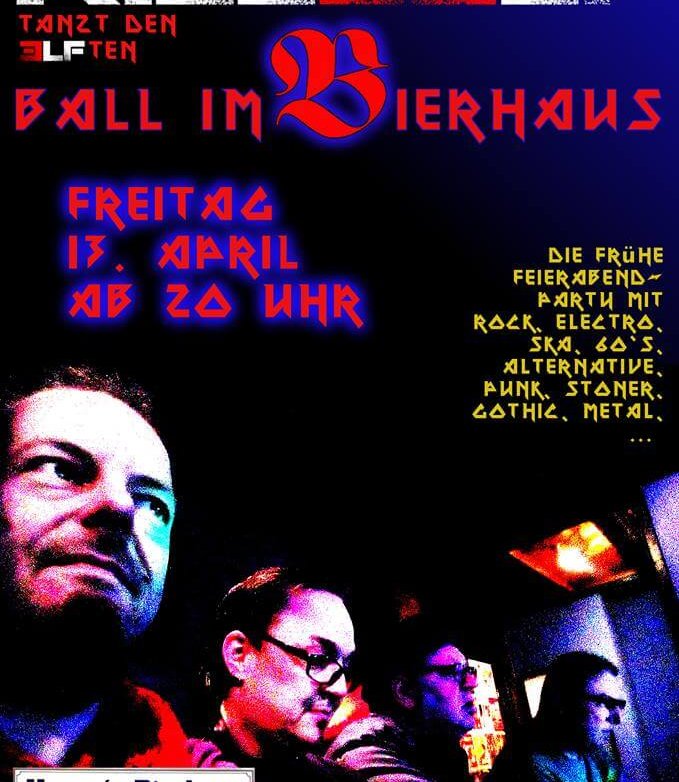 11. Ball im Bierhaus, 13.4.2018