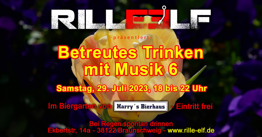 Betreutes Trinken mit Musik 6